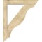 Ekena Millwork Funston Traditional Rough Sawn Bracket w/ Offset Brace, Douglas Fir, 6"W x 34"D x 40"H BKT0604X34X40FST01RDF - alternate 3